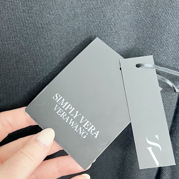 New with Tag Womens Simply Vera Vera Wang Mystical Amethyst Layered Sweater Plus - Picture 14 of 16